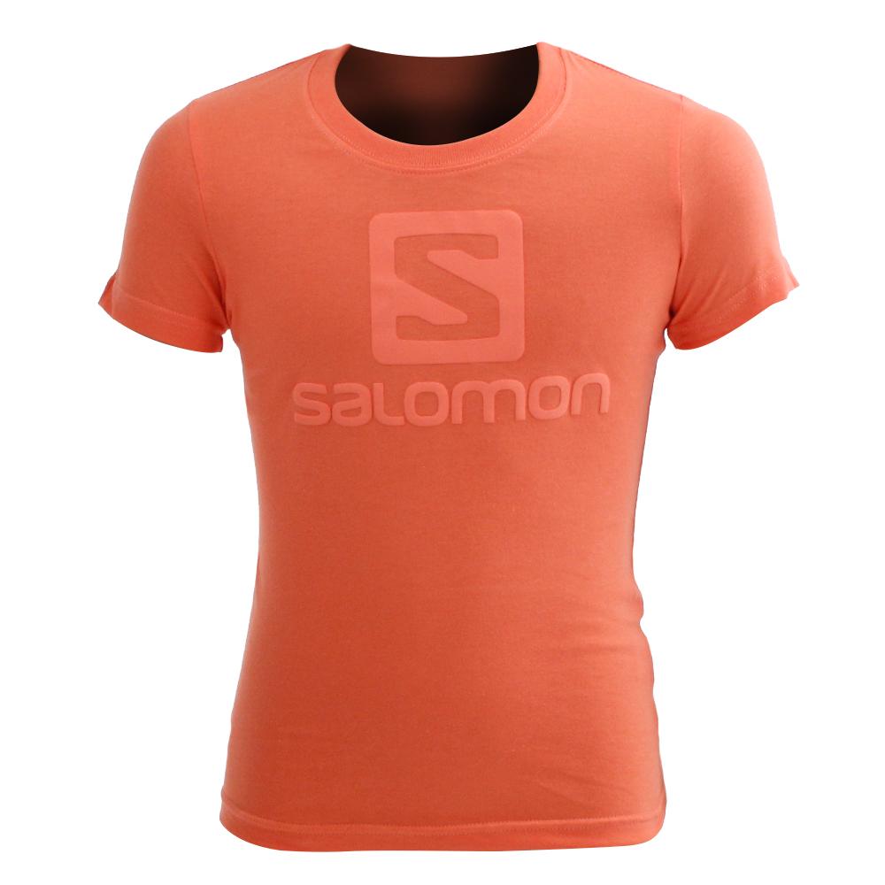 T-Shirts Salomon Enfant Corail - Salomon WARRIOR SS G - France (5631-QJNID)